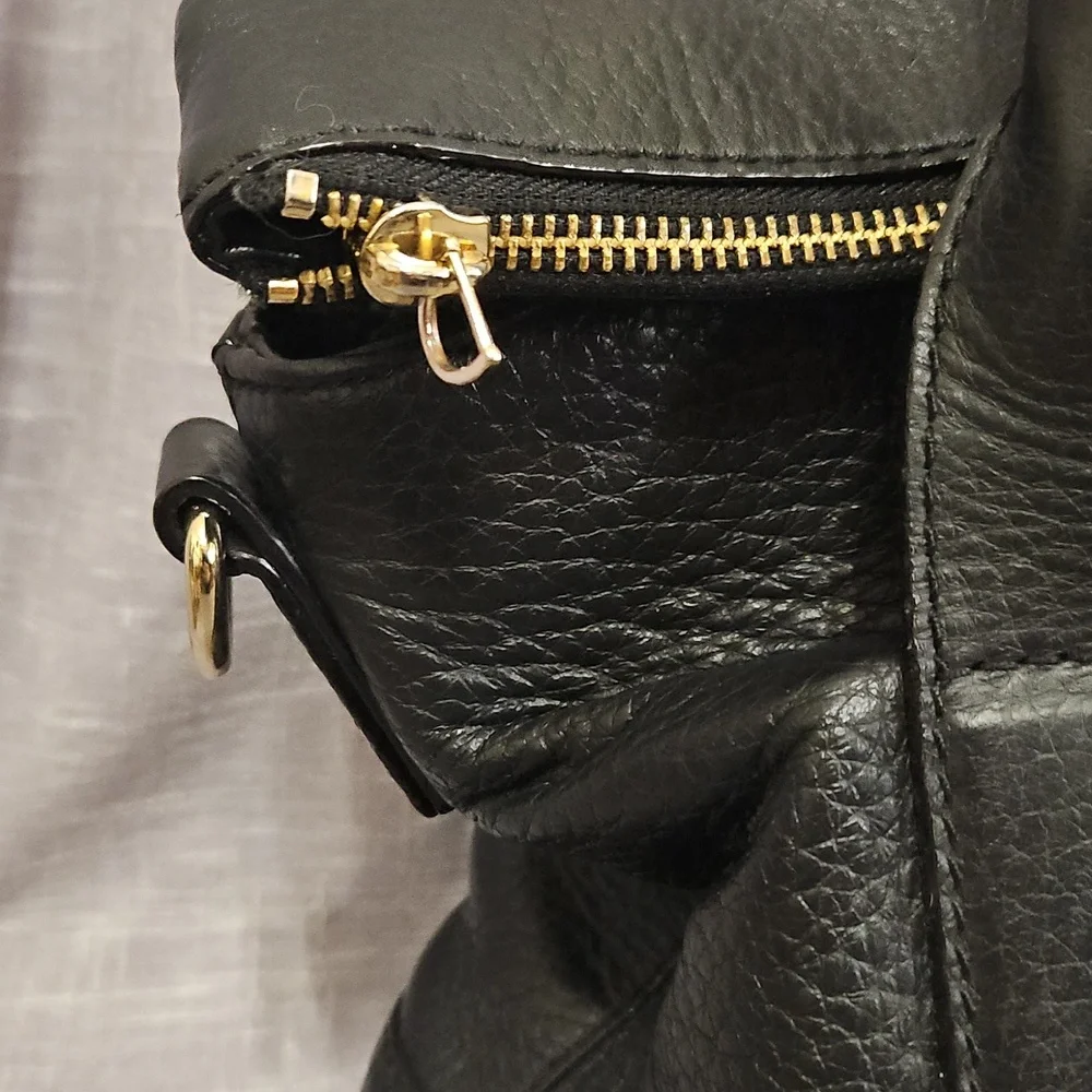 Kate Spade Black Textured Purse